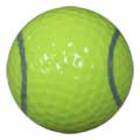 Novelty Golf Balls Tennis Themed Golf Ball Great Gift Item Fun NEW