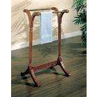 coaster towel rack in cherry finish by coaster furniture