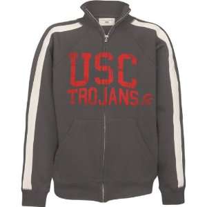  USC Trojans Youth Charcoal Track Jacket