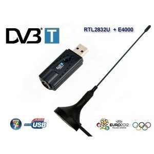  USB DVB T Digital TV Tuner receiver Realtek RTL2832U 