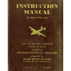   24 D Aircraft Instruction R 1830 Manual Consolidated Books