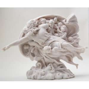 Large Creation of Man Ii Figure Marble Powder Cold Cast Resin Statue 9 