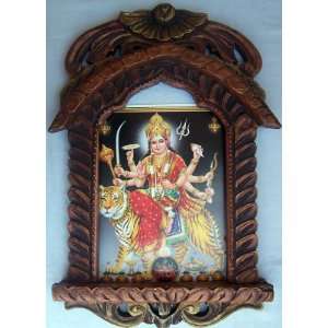  Goddess Durga Goddess of Hindu Religion giving blessings 