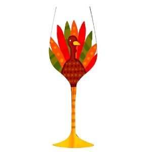  Turkey Wine Glass   Thanksgiving Wine Glass Kitchen 