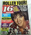 16 Teen Magazine Vintage Sept.1976 (Roller Tour)