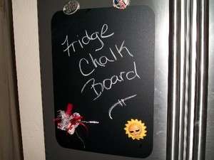 Chalk Board Refrigerator Peel & Stick Chalk Board Decal  