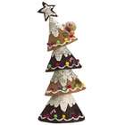 Allstate 20 Whimsical Gingerbread Kisses Cone Christmas Tree Table 