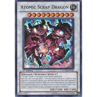   Storm of Ragnarok   Atomic Scrap Dragon Ultra Rare Card 