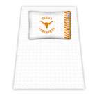   Micro Fiber Sheet Set   Texas Longhorns NCAA /Color White Size Full