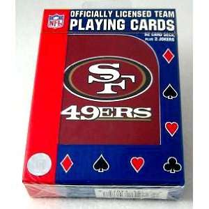 San Francisco 49ers Poker Playing Cards 