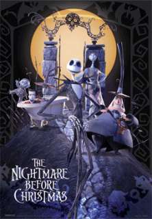 The Nightmare Before Christmas   3d Lenticular Poster  