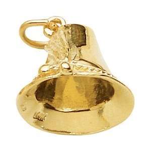  Rembrandt Charms Tyrol Hat Charm, 10K Yellow Gold Jewelry