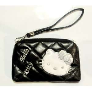  Hello Kitty Pouch Black / with white face 