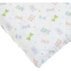 carters Carters Quilted Woven Playard Fitted Sheet, Green/Choc