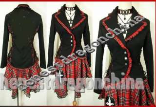 Gothic Lolita Home Maid Sissy Dress costume Cosplay CF  