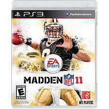 Madden NFL 11 for Sony PS3   Electronic Arts   