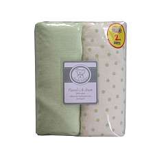 Koala Baby 2 Pack Flannel Sheet   Sage Dot   Babies R Us   Babies R 
