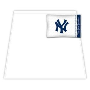  New York Yankees NY Microfiber Sheet Set Bedding