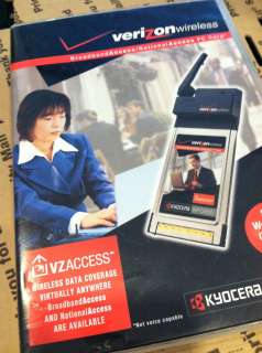 Kyocera KPC650 Verizon Broadband Access PC Air Card  