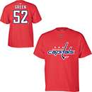 Reebok Washigton Capitals Mike Green Youth Player Name & Number T 