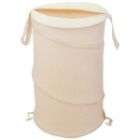 Innovative Home Creations Round Canvas Laundry Hamper