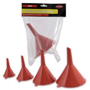 DDI Spount Funel 4 Pieces Assorted Plastic(Pack of 36) 