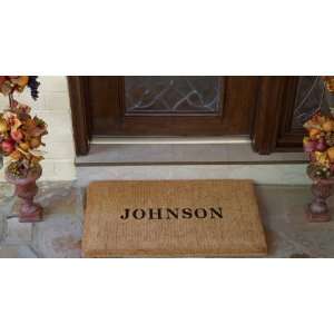  Personalized Doormat 22 x 36   Plain   Fully Personalized 