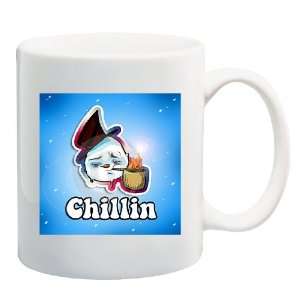   PIPE CHILLIN Mug Coffee Cup 11 oz ~ Marijuana Weed 