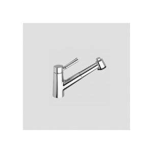 KWC Single Hole, Single Lever Kitchen Faucet w/Swivel Spout & Pull Out 