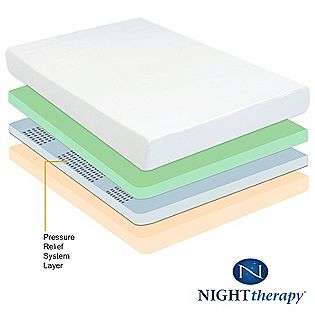 Inch Memory Foam mattress Twin  Night Therapy For the Home 