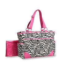 Carters Out n About Tote Diaper Bag   Zebra Print   Carters   Babies 
