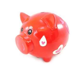  Piggy bank Sacré Cochon red.