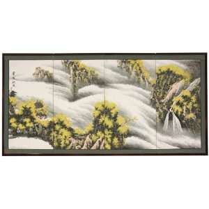 Asian Décor & Gifts   36 x 72 Waterfall of Dreams Chinese Art 