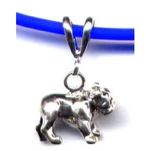  18 Blue Bulldog Necklace Sterling Silver Jewelry Kitchen 