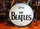 The Beatles bass drum logo & Ringo Ludwig sticker decal set  