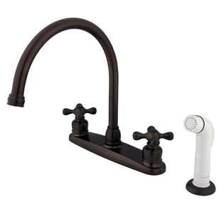 Gooseneck Kitchen Faucets With Sprayer  