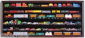 Diecast Toy Car, Trucks, Train, Hot Wheels Display Case  