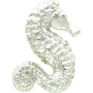  Sterling Silver Seahorse Slide Pendant Jewelry
