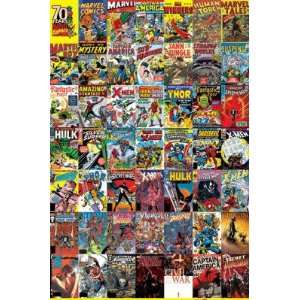  Marvel Comics 70 Years 22x34 Poster