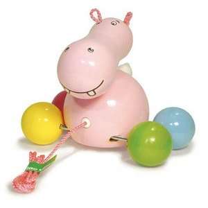  Baby Hippopotamus Pull Toy Toys & Games
