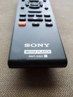 Brand New** SONY Remote Control for the Sony Media Player RMT D301