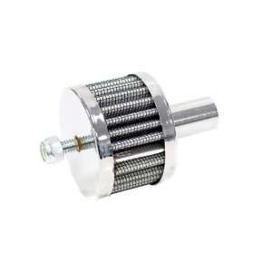   Vent Air Filter   3/4 Vent   Chrome End Cap with Stud 62 1120