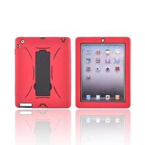   Over Hard Plastic Case Cover w Stand For Apple iPad 2 Electronics