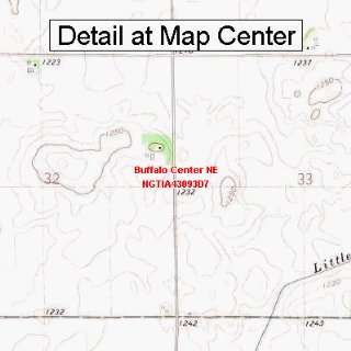   Map   Buffalo Center NE, Iowa (Folded/Waterproof)