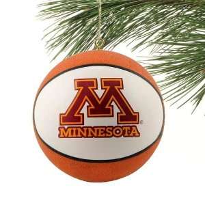  Minnesota Golden Gophers Mini Replica Basketball Ornament 