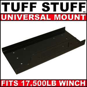LARGE UNIVERSAL WINCH MOUNTING PLATE / TRAILER MOUNT  