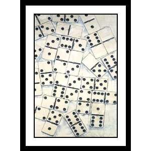  Domino Theory I by Susan Gillette   Framed Artwork