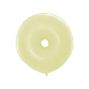  16 Geo Donut Ivory Balloons (10 ct) Toys & Games