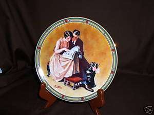 NORMAN ROCKWELL A COUPLES COMMITMENT AMERICAN DREAM  