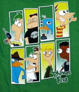 Phineas And Ferb Disney Super Eight Comic Panel Cast Cartoon Juvenile 